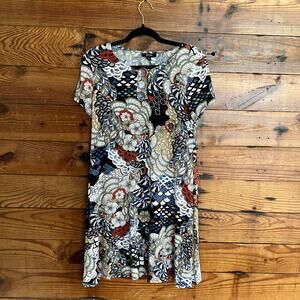 MSK Pattern mini dress size Medium